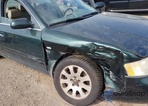 2002 Audi A6 3.0L из США, поврежденный, VIN WAULT64B52N073029